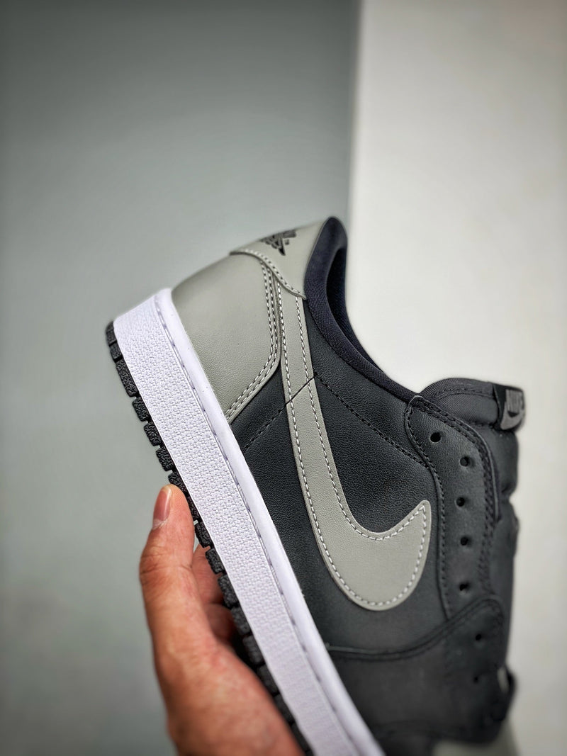 Tênis Nike Air Jordan 1 Low Retro "Black Grey" - Rei da Pelada