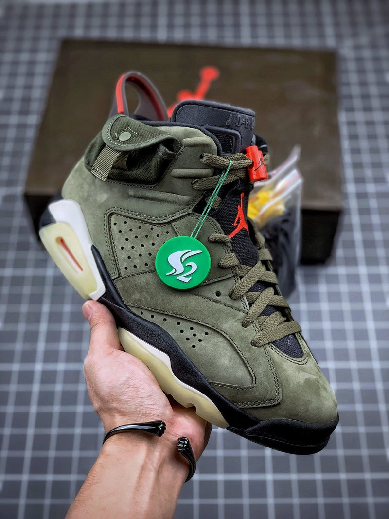 Tênis Nike Air Jordan 6 Retro Travis Scott - Rei da Pelada