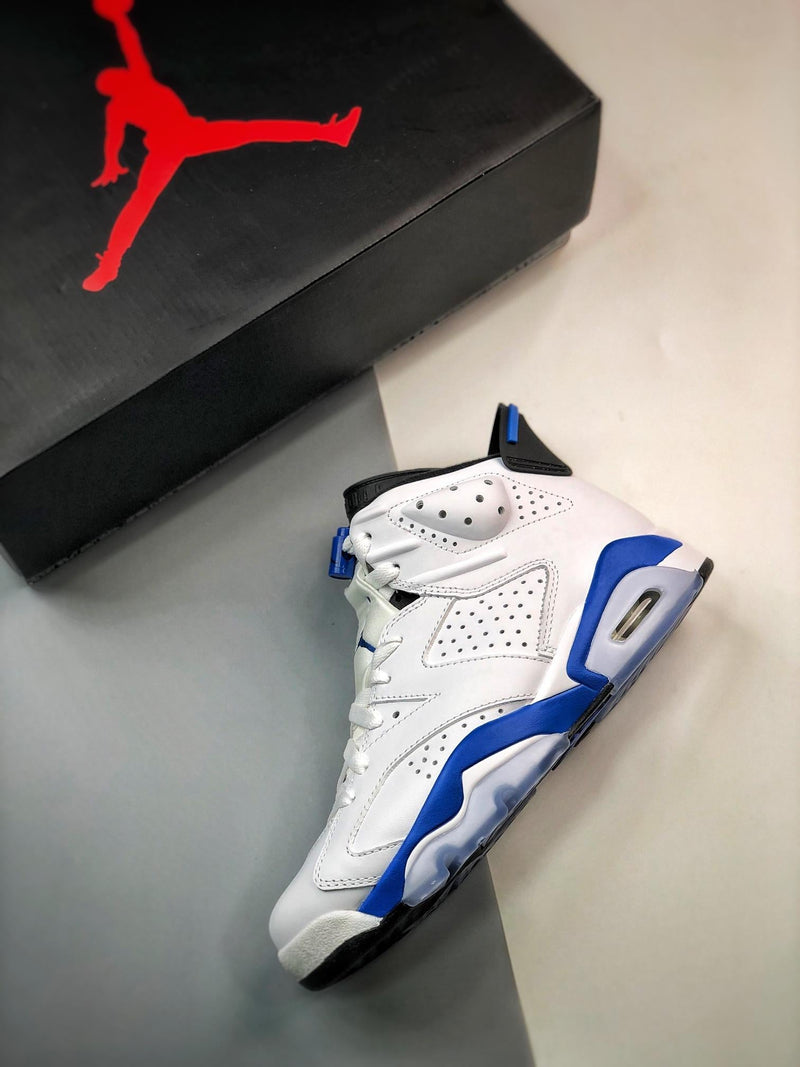 Tênis Nike Air Jordan 6 Retro "Sport Blue" - Rei da Pelada