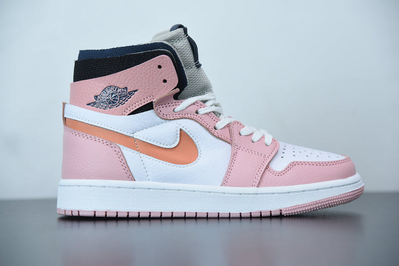 Tênis Nike Air Jordan 1 Zoom High "Pink Glaze" - Rei da Pelada