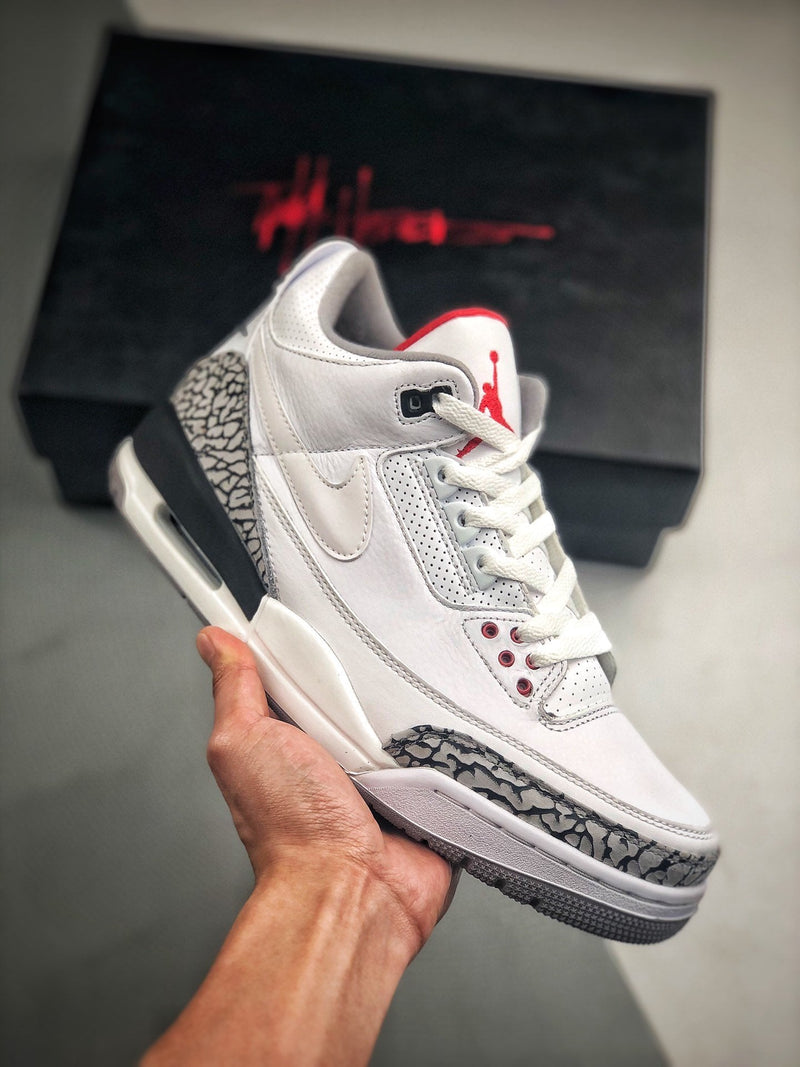 Tênis Justin Timberlake X Tinker Hatfield X Nike Air Jordan 3 Retro "JTH" - Rei da Pelada