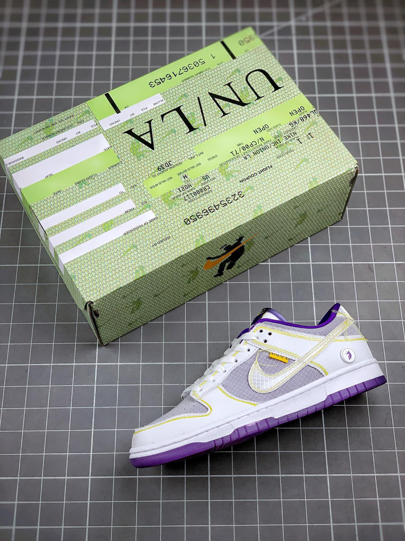 Tênis Nike SB Dunk Low Pro "Union Passport Pack Court Purple " - Rei da Pelada