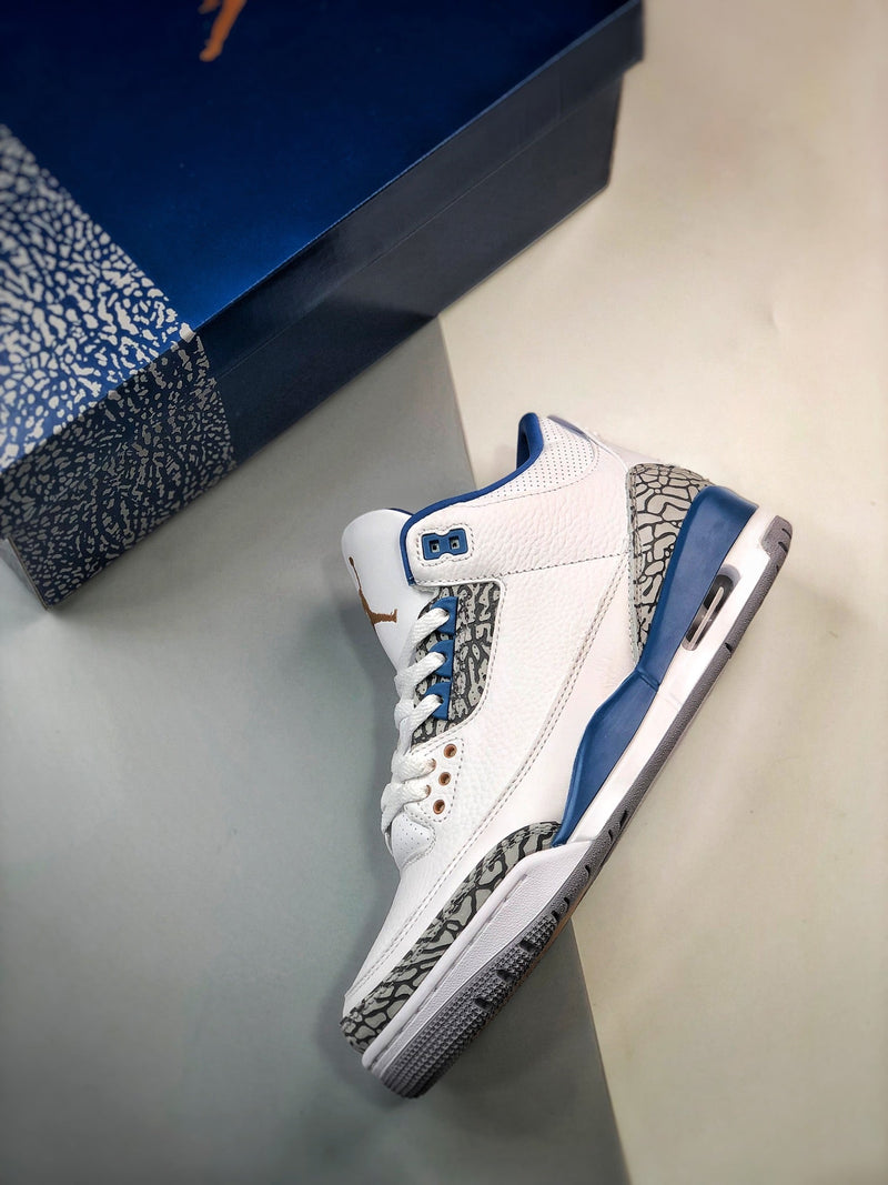 Tênis Nike Air Jordan 3 Retro "Racer Blue" - Rei da Pelada