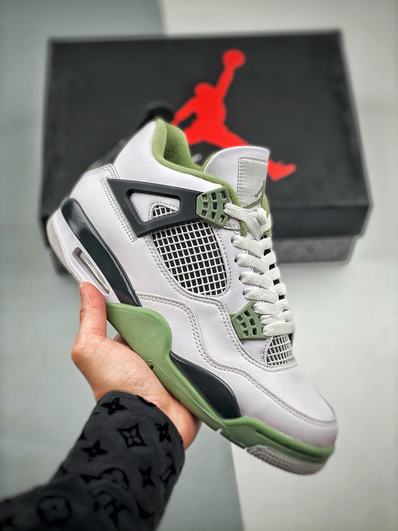 Tênis Nike Air Jordan 4 "Oil Green" - Rei da Pelada