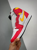 Tênis Nike Air Jordan 1 High "Light Fusion Red" - Rei da Pelada
