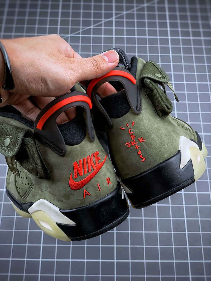 Tênis Nike Air Jordan 6 Retro Travis Scott - Rei da Pelada