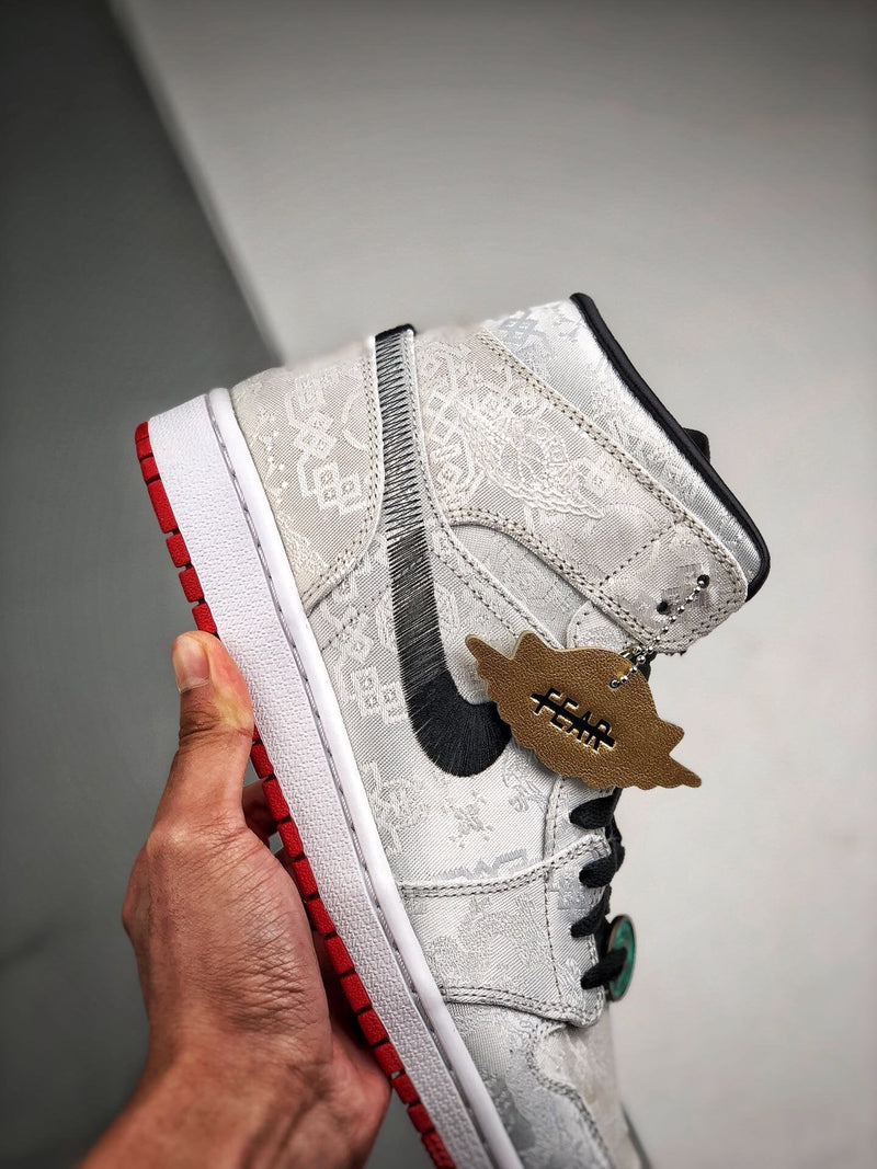 Tênis Edison Chen x Nike Air Jordan 1 Mid 'Fearless' - Rei da Pelada