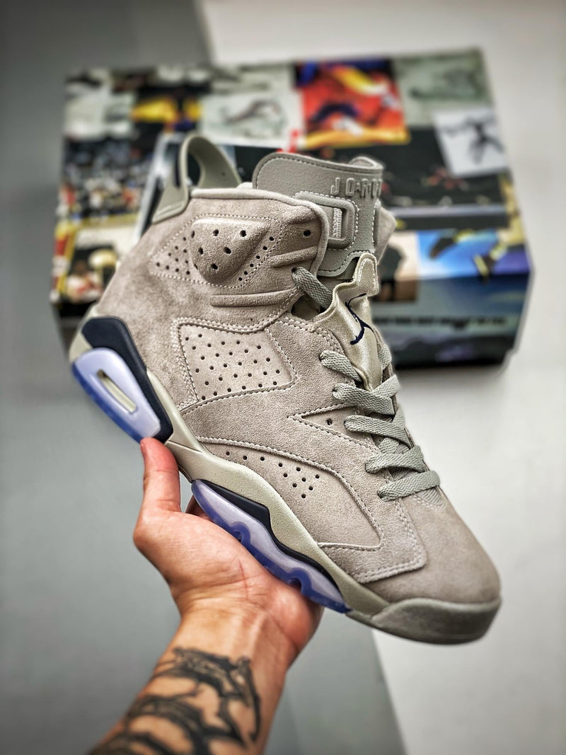 Tênis Nike Air Jordan 6 Retro "Georgetown" - Rei da Pelada