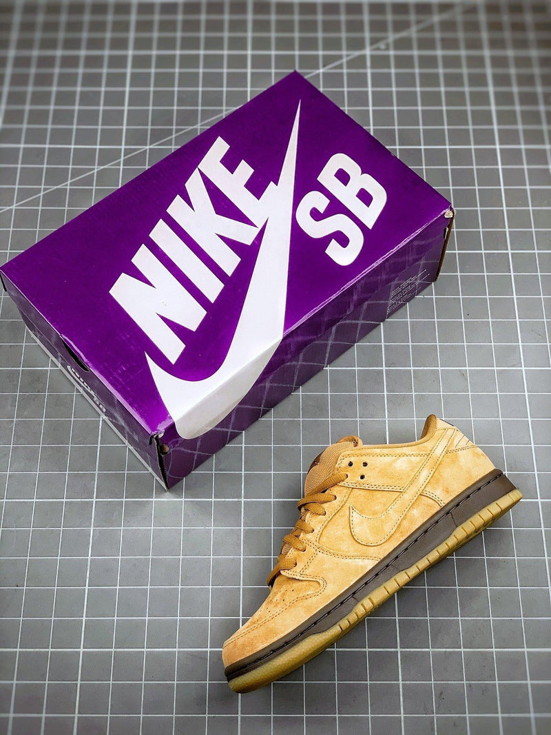 Tênis Nike SB Dunk Low "Wheat Mocha" - Rei da Pelada