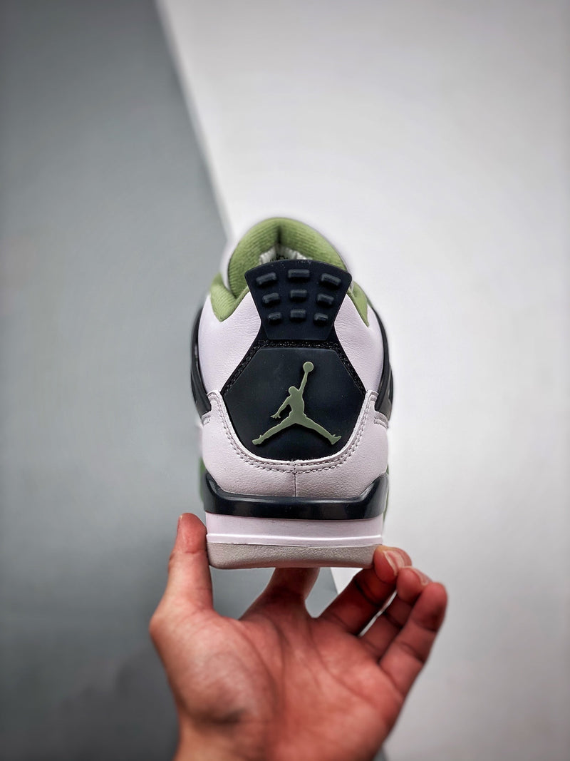 Tênis Nike Air Jordan 4 "Oil Green" - Rei da Pelada