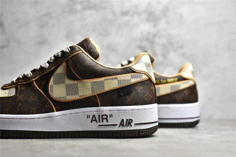 Tênis Nike Air Force 1 Low x "Louis Vuitton" - Rei da Pelada