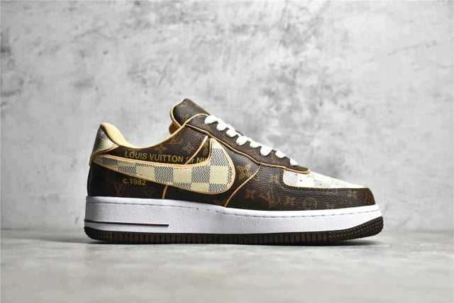 Tênis Nike Air Force 1 Low x "Louis Vuitton" - Rei da Pelada