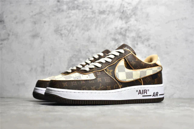 Tênis Nike Air Force 1 Low x "Louis Vuitton" - Rei da Pelada