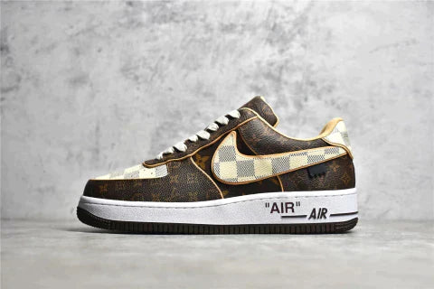 Tênis Nike Air Force 1 Low x "Louis Vuitton" - Rei da Pelada