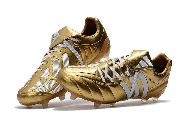 Chuteira Adidas Predator Mania Champagne Campo